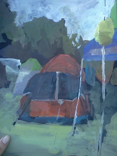 Neighbors tent